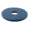 Boardwalk Scrubbing Floor Pads, 16" Diameter, Blue, PK5 BWK4016BLU - alternate 2
